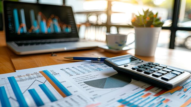 professional accountant in Houston managing financial records and reports