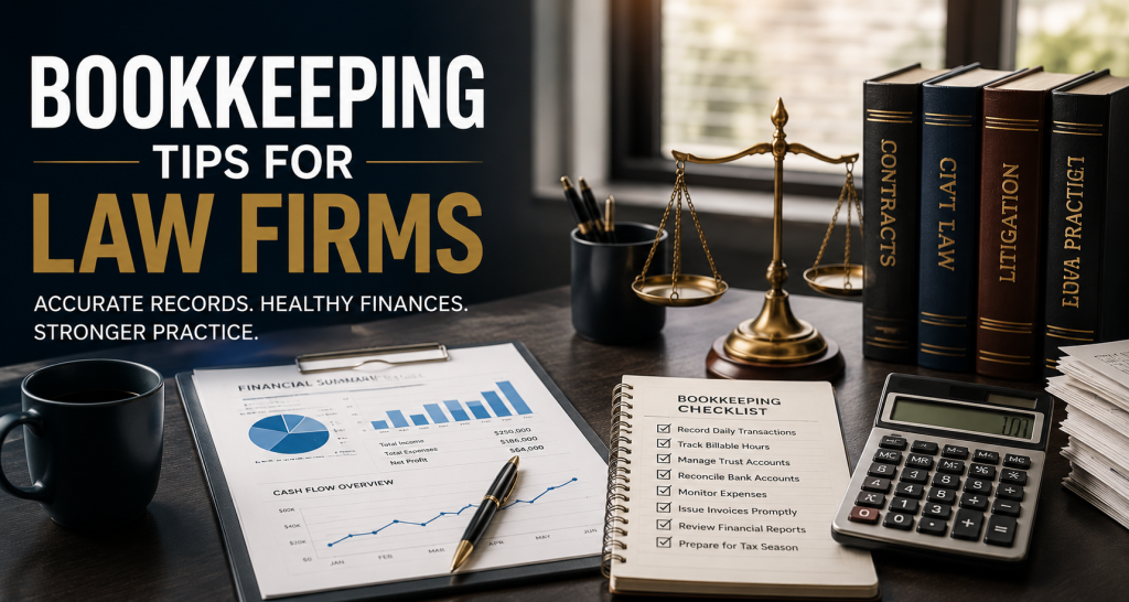 Bookkeeping Tips for Law Firms