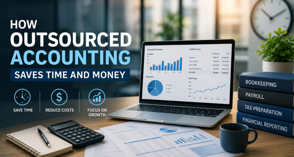 How Outsourced Accounting Saves Time and Money